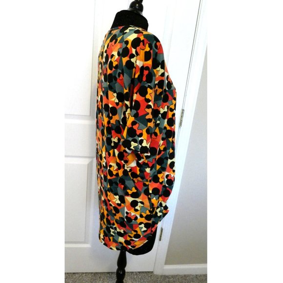 LuLaRoe Top Disney Minnie Mouse TShirt Blouse Black, Orange Multicolor Women XXS - Picture 6 of 10